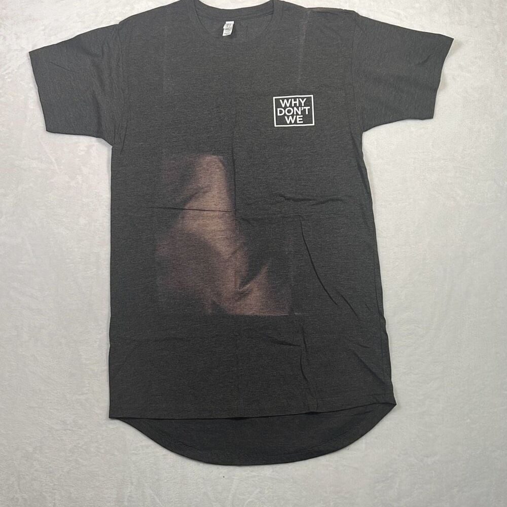 Why Don’t We Concert Release Distressed Long Hem T-Shirt Men Medium Nwot View 2